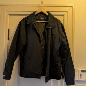 GAP Vintage Y2K Men's Black Lightweight Jacket